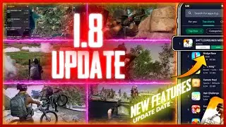 BGMI 1.8 UPDATE || BGMI 1.8 UPDATE RELEASE DATE? || 1.8 UPDATE BGMI | 1.8 UPDATE NEW FEATURES | PUBG