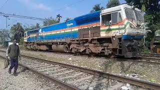 Agartala Express Train Engine Change Karimganj Junction Now