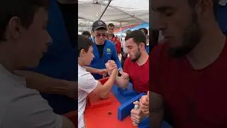 MonsterBoy at arm wrestling semifinal . 14 years old