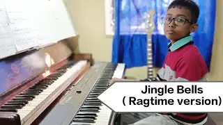 Jingle Bells (Ragtime version) || Piano played by NIL KAR || Instrumental 