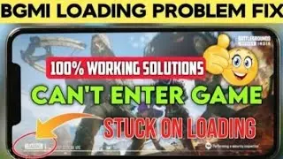 Bgmi Me Loading Problem Fix |bgmi match start problem😱bgmi not enter match problem stuck on loading