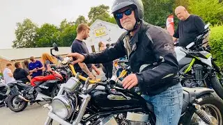PINEWOOD BAR & CAFE Motorcycles introducing OTIS Puppy Dog & Charlie Parrot + that FISH with NO NAME