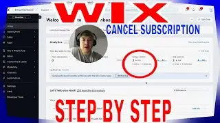 ✅ Как отменить подписку Wix 🔴