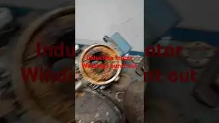 Induction Motor Burnout: How a Winding Failure Destroyed the Bearings!  #MotorFailure # #Millwright