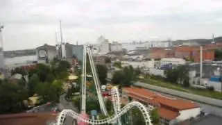Frit Fald Drop Tower on-ride POV Karolinelund, Denmark