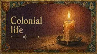 Boring History For Sleep | What Daily Life in Colonial America Was Really Like