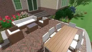 Pint-sized Paradise: Crafting a Chic Courtyard Patio Design