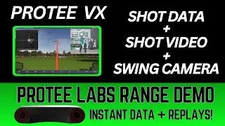 Protee VX + Protee Labs: The Ultimate Golf Practice Setup | Swing & Shot Replays in Action!