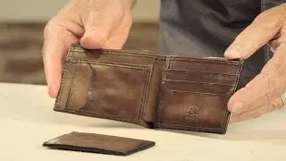The Bi-Fold Wallet | Full-Grain Leather Wallet With A Front Pocket Wallet