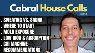 Chi Machine, Sweating vs. Sauna, Where to Start, Mold Exposure, Low Iron & Absorption