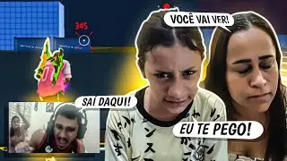 TROLLANDO MINHA M&Atilde;E E IRM&Atilde; NO X1 SO CAPA EM PLENO ANO NOVO E DEU UMA BRIGA MUITO LOUCA! KKK 😭