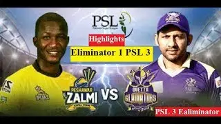 HBL PSL Eliminator 1 || Peshawar Zalmi Vs Quetta Gladiator Full Highlights || Match 32