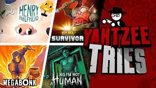 Henry Halfhead, Deep Rock Galactic: Survivor, No I'm Not a Human, and Megabonk | Yahtzee Tries