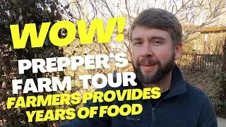 Homestead Prepper FARM TOUR - How To Prepare For FOOD Shortages and HIGH Inflation