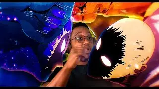 COSMIC GAROU VS SAITAMA (Fan Animation) REACTION