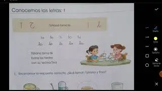 Letra T. Actividades. Ms. Cecy.