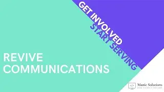 Manic Solutions - Revive Communications - Group 26 - INF370 - Informatics - University of Pretoria