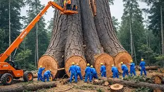 Inside the World’s Most Extreme Forest Logging Operations (Full Process)