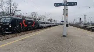 Compilatie treinen in polen ,part2 Warschau 