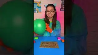 Why Doesn&rsquo;t It Pop?! 🎈🔥 Balloon Science Surprise! #shorts