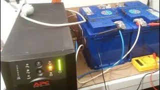 Представляю APC Smart 1000 Tower без крышки. Какой он внутри?