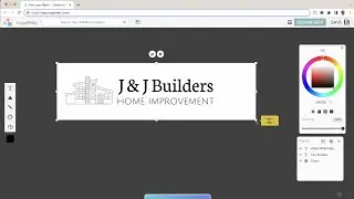 Adjust Canvas size in logomakr.com