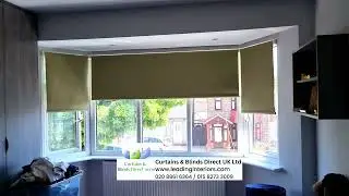 Roller blinds with temperature control | www.leadinginteriors.com Oxfordshire Essex Amersham