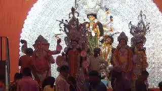 Durga Puja at our Avidipta -1 LIG/MIG Housing Complex's Cultural Performance, fifth-day Dashami.