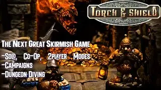 Descend the Depths with Torch & Shield!