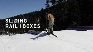 Fischer Alpine I Learn how to Slide a Box in the Park on Skis with these Helpful Tips