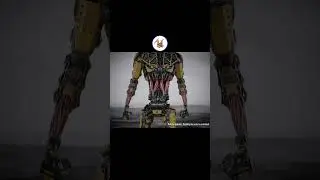 UPBGE - Robot Character Rigged Gameready Droid Unity Unreal Engine @joyack3d