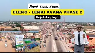 Lekki Avana Phase 2 Road Tour Ibeju Lekki Lagos #lekkiavana #lekkiavanaphase2 #estate 