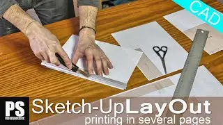 Layout SketchUp/Printing in Several Pages