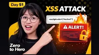 Day 51 | Web Security Explained| XSS Attack & Prevention with Real HTML Example| JavaScript Security