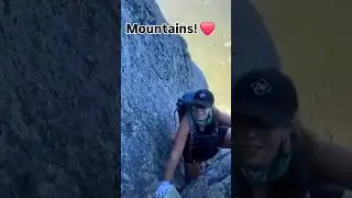 Smiling through the grind up Mt. Katahdin!