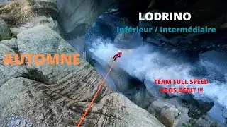 Canyon Lodrino inferieur et interm&eacute;diaire - GROS D&Eacute;BIT ! - Team Full Speed - Canyoning Tessin - 2023
