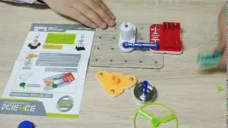 Circuits Bell building blocks Electronics Exploration Kit, Kids Building Projects Kits