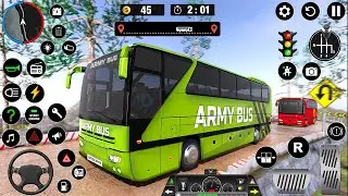 Army bus Driving Game #militarybus #armybus #game