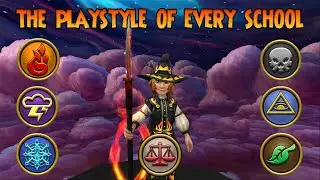 Wizard101: The Playstyles of EVERY School in Wiz!
