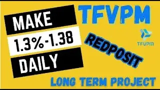 TFVPM | Long-Term Earning Site | Back In 5 Day Plan