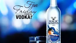 Magic Moments Vodka Review with Cosmopolitan Cocktail | #FanFriday