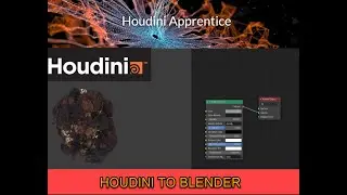 Houdini to Blender - VDB from Houdini to blender