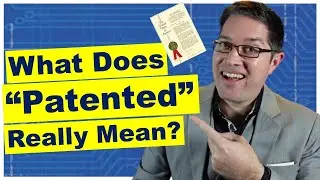 Patented Definition / Patented Meaning