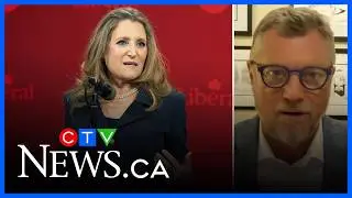 Reid calls Freeland the &lsquo;most powerful political leader in the country who has not served as PM&rsquo;