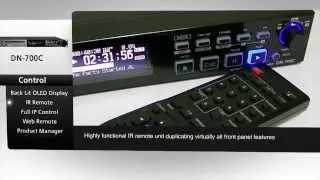 Denon Professional DN-700C | Network CD/Media Player - Overview Video