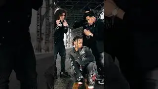 OMG! Sugarhill DDot and DD Osama press someone for bumping into Star Bandz in New York😱