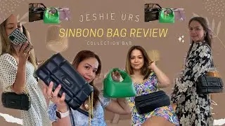 Alyssa SINBONO BAG REVIEW | Sinbono Bag collection | Jeshie Urs