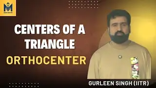 Centers of a Triangle | Orthocenter | Euler's line | Coordinate Geometry | JEE | IOQM