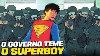 SUPERBOY &Eacute; PRESO PELO GOVERNO AMERICANO! Superman Action Comics #1090