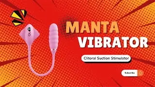 Manta Vibrator  Clitoral Suction Stimulator